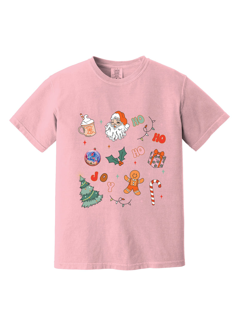 Jolly Christmas Adult Short Sleeve Tee