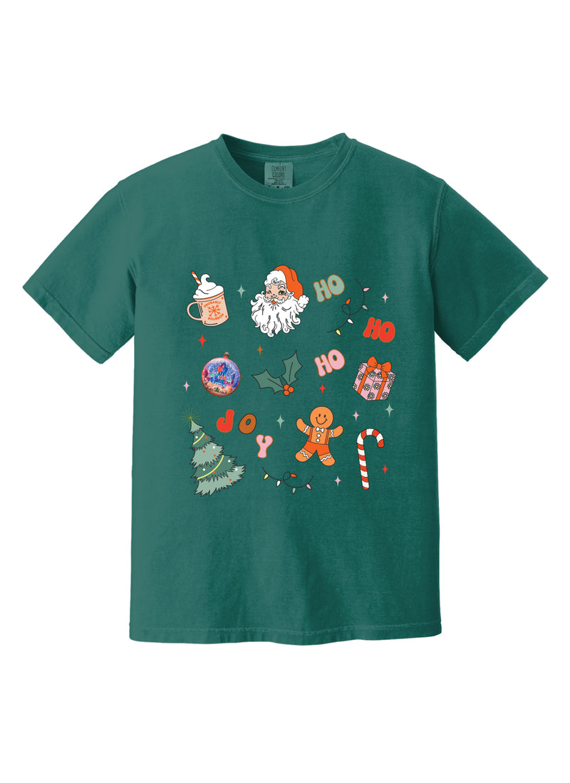 Jolly Christmas Adult Short Sleeve Tee