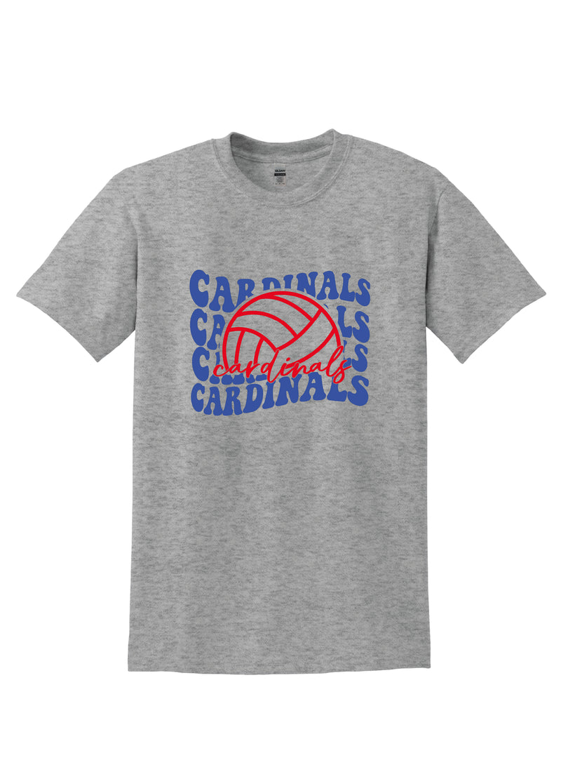 Cardinals Volleyball Short Sleeve Tee