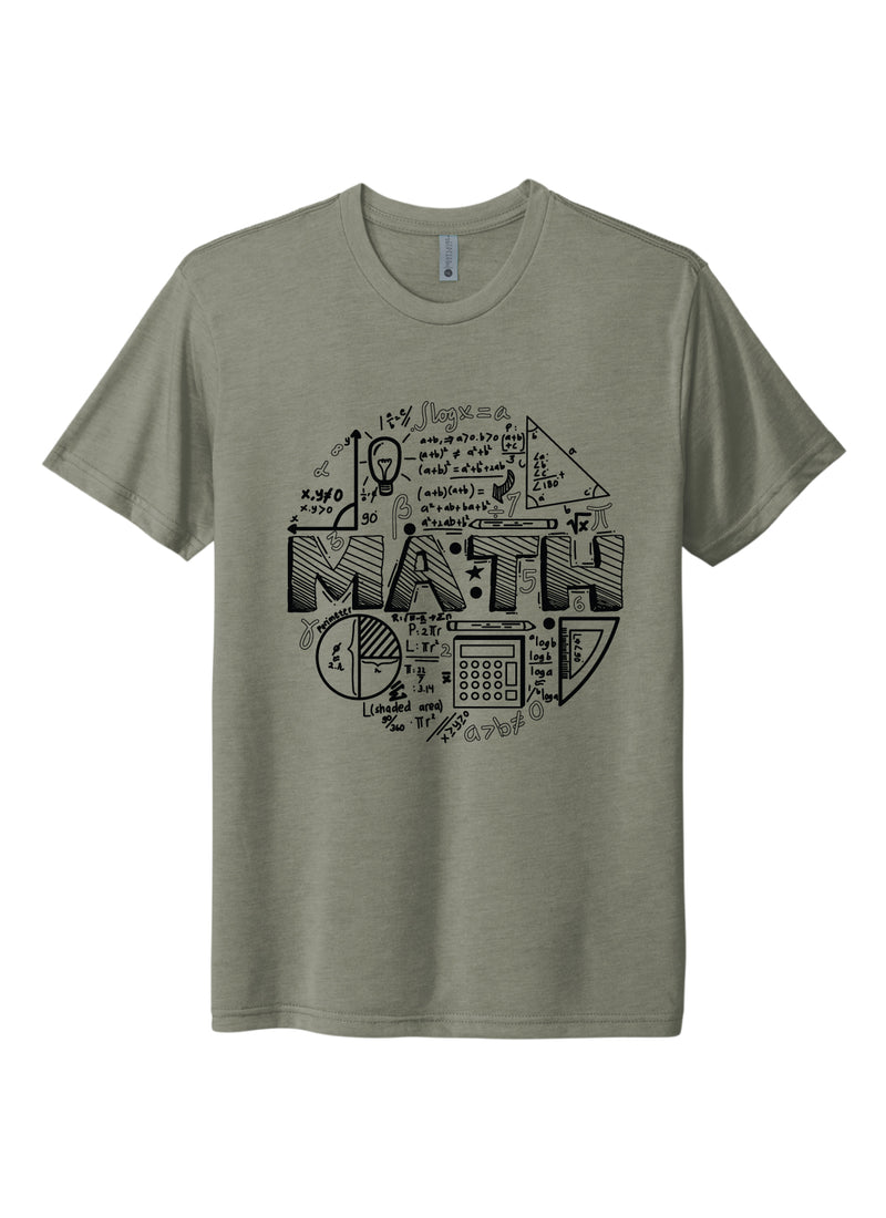 Math Teacher Tee