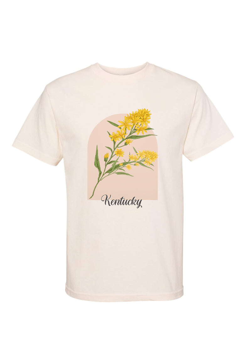 Kentucky Goldenrod Flower Tee