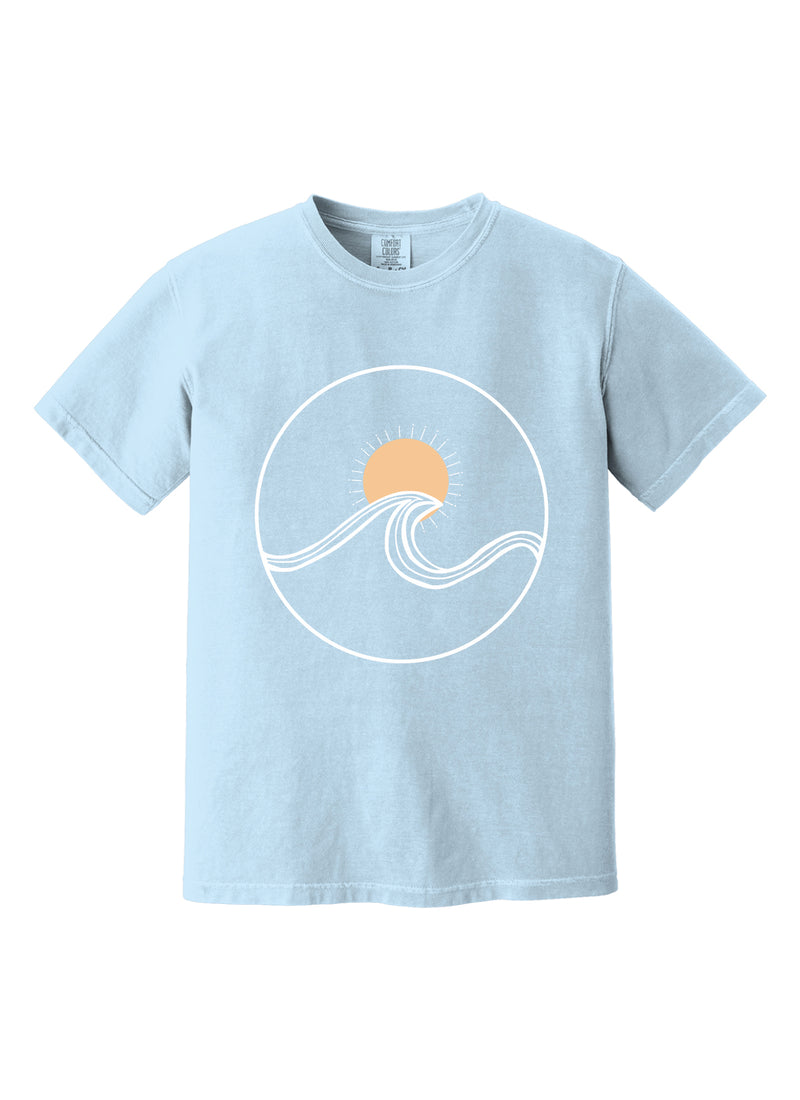 Sunshine and Wave Tee