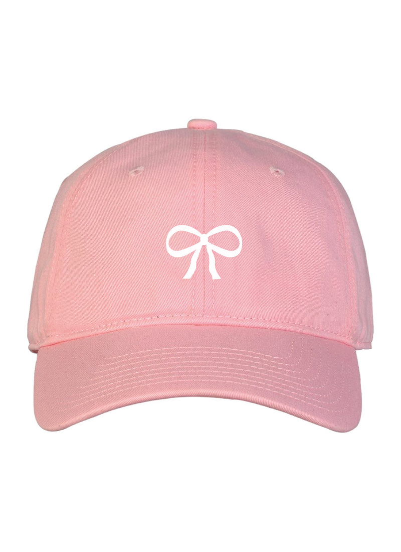 Bow Embroidered Hat