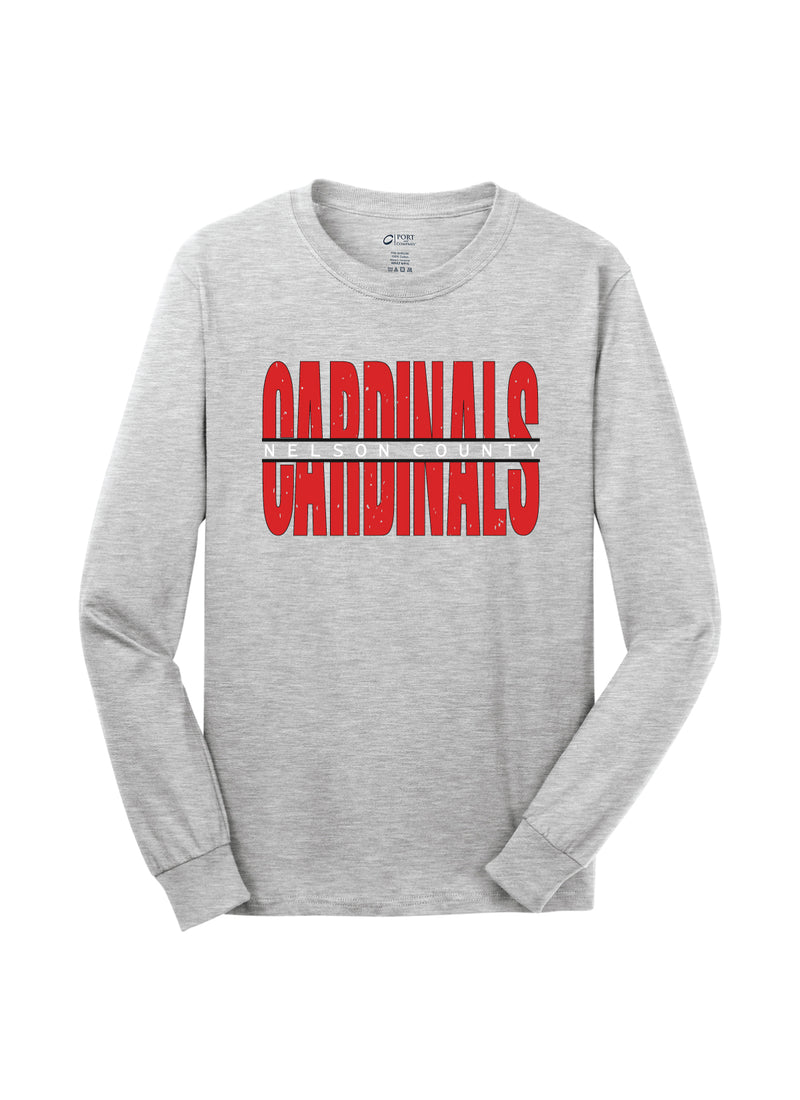 Nelson County Cardinals Long Sleeve Tee