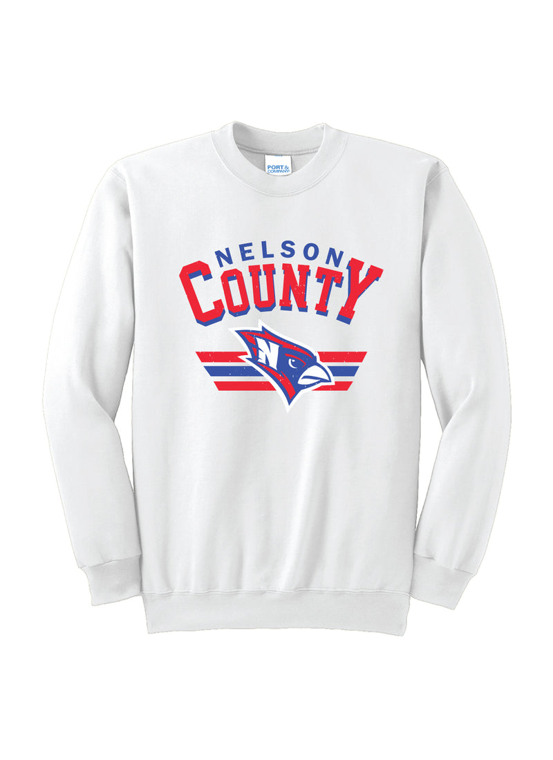 Nelson County Cardinals Crewneck Sweatshirt