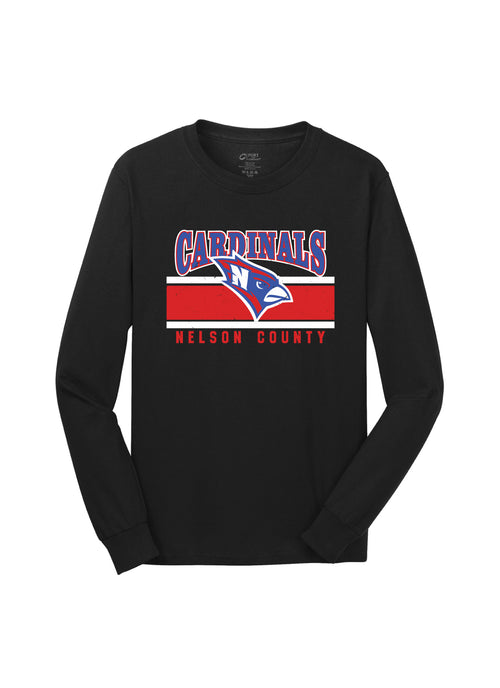 Nelson County Cardinals Long Sleeve Tee