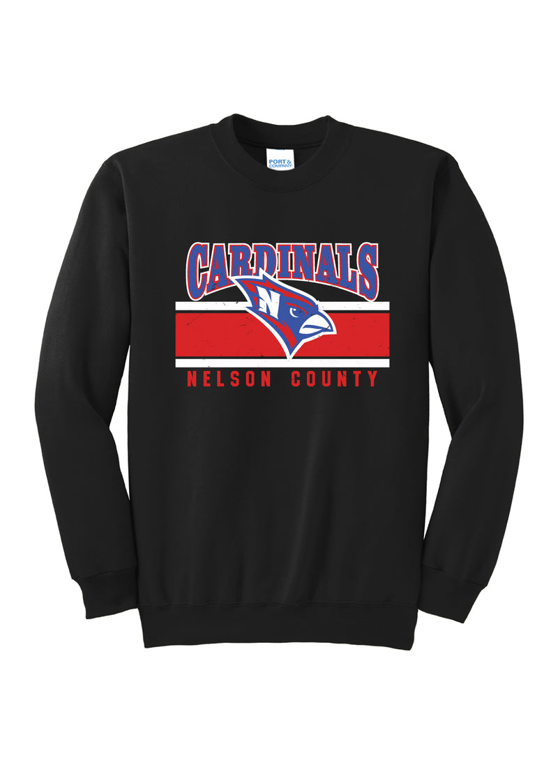 Nelson County Cardinals Crewneck Sweatshirt