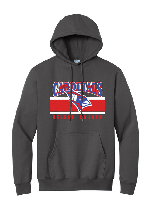 Nelson County Cardinals Hooded Sweatshirt