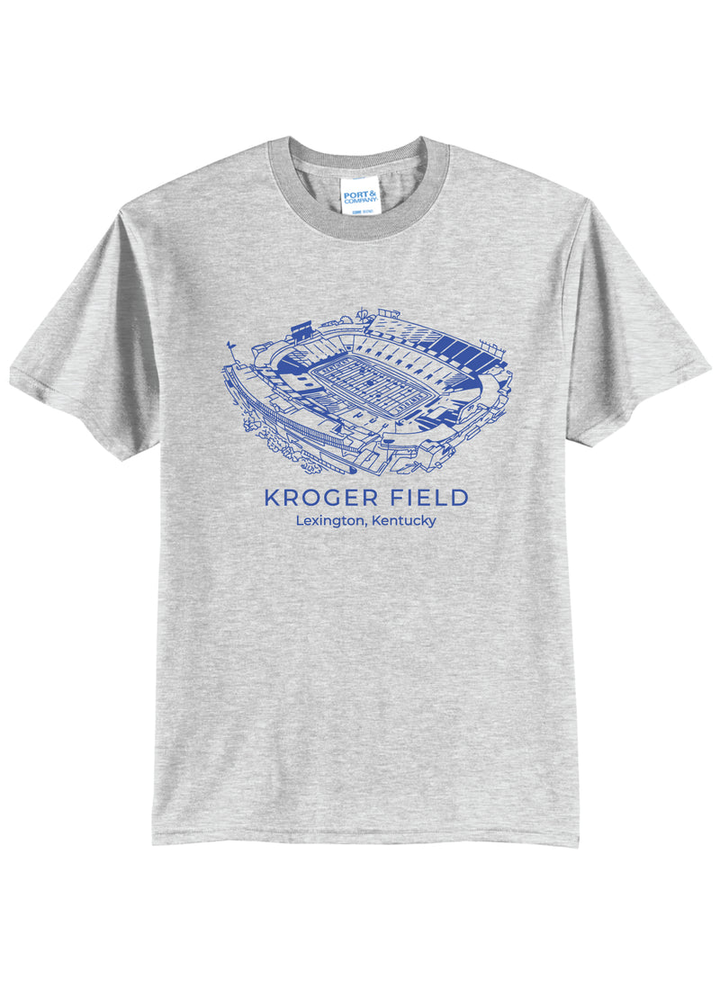 Kentucky Wildcats Football Field Tee Shirt