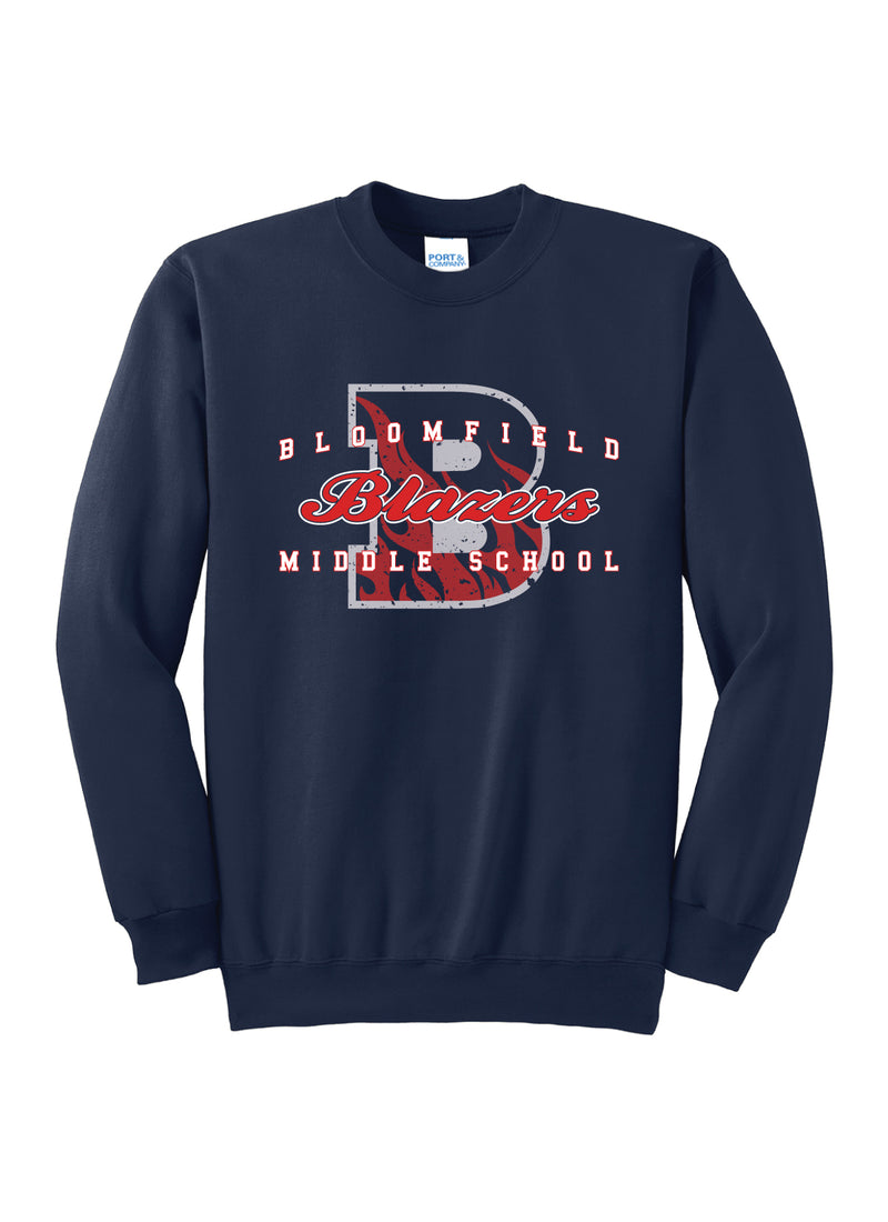 Bloomfield Blazers Crewneck Sweatshirt