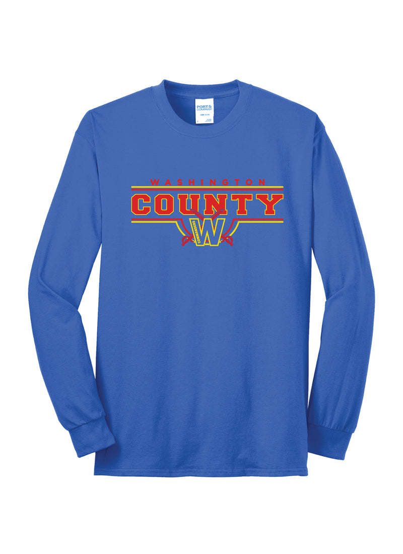 Washington County Commanders Long Sleeve Tee