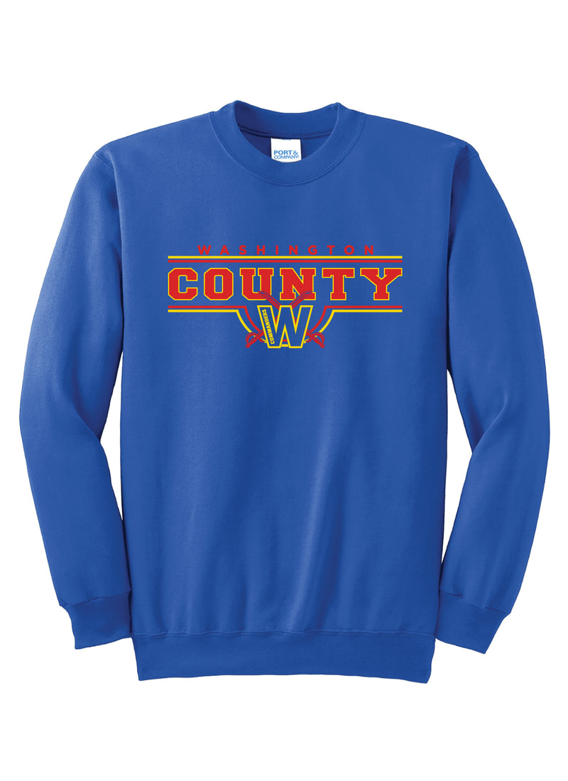 Washington County Commanders Crewneck Sweatshirt