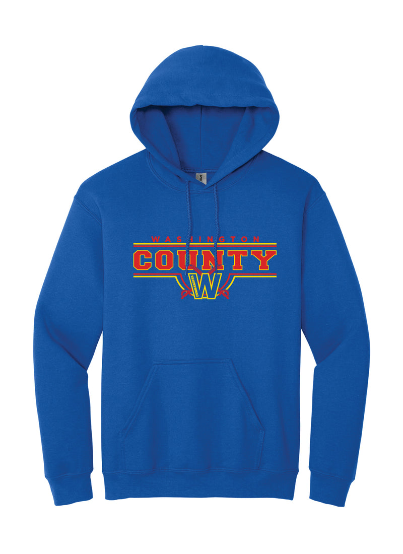 Washington County Commanders Hooded Sweatshirt