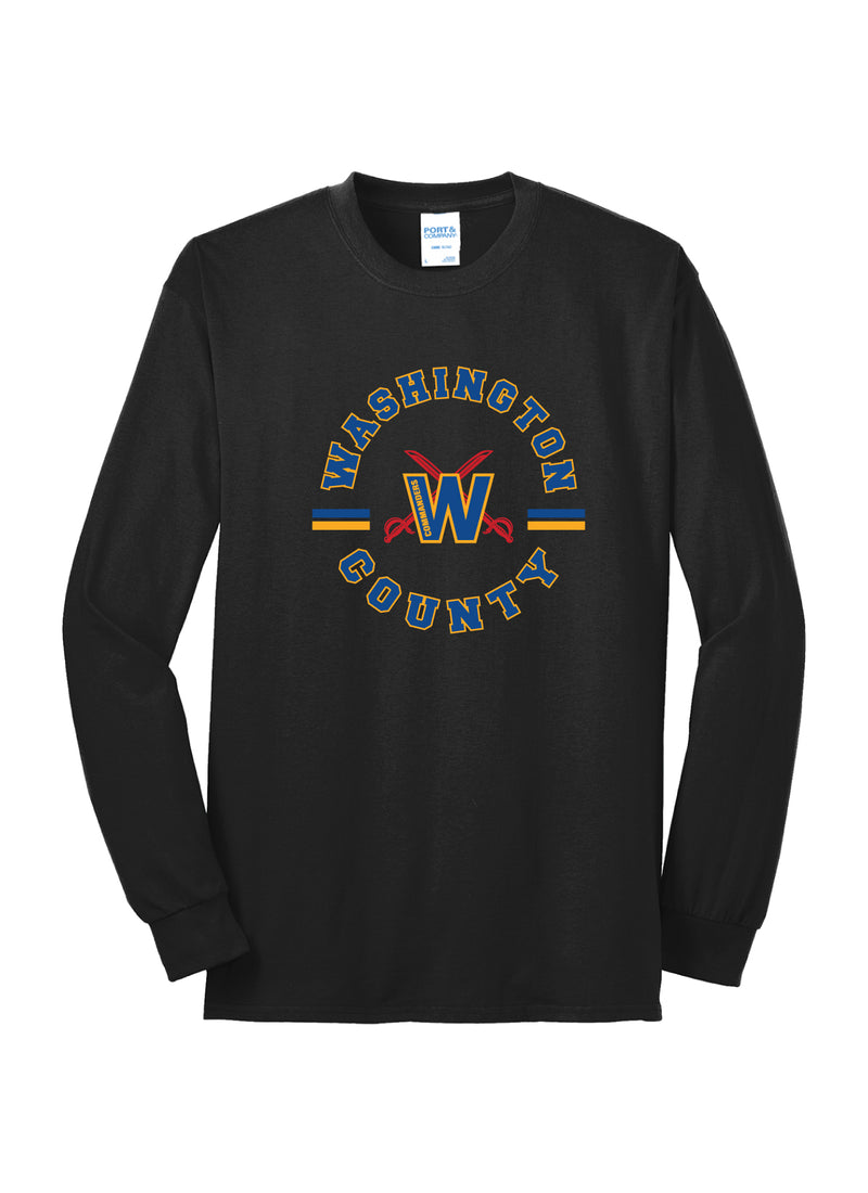 Washington County Commanders Long Sleeve Tee