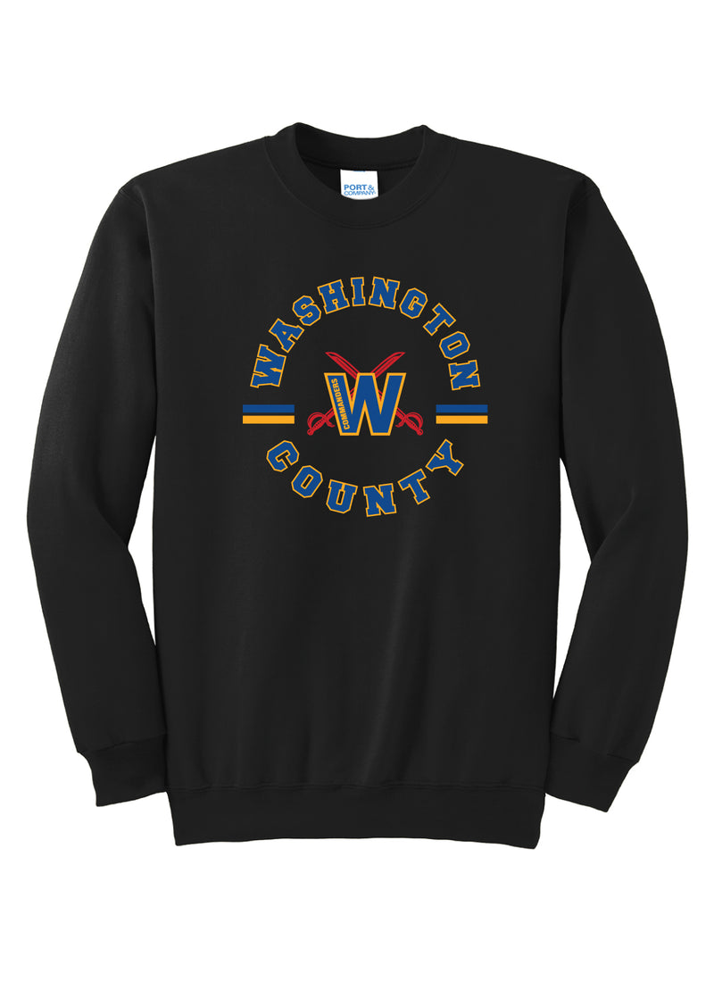 Washington County Commanders Crewneck Sweatshirt