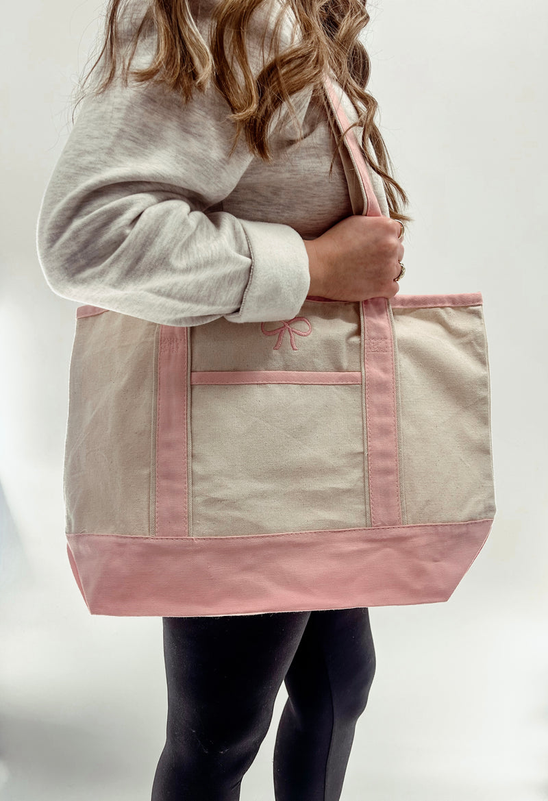 Pink Bow Bag