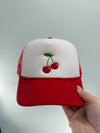 Cherry Trucker Hat