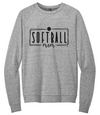 Softball Mom District Crewneck