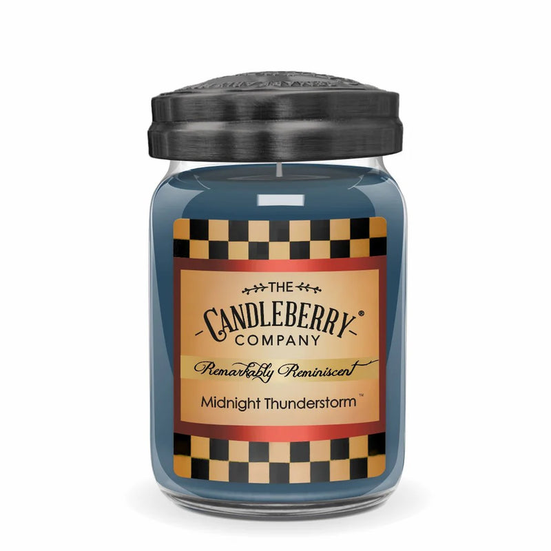 Midnight Thunderstorm Large Jar Candle