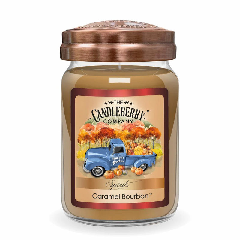 Caramel Bourbon Large Jar Candle